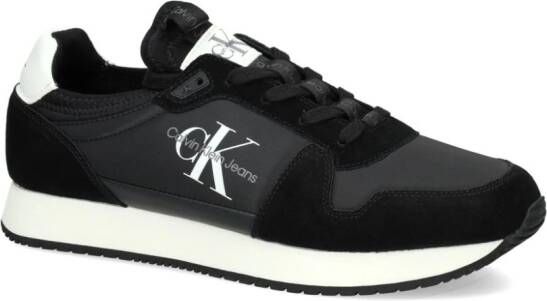 Calvin Klein Jeans Sneakers met vlakken en logoprint Zwart