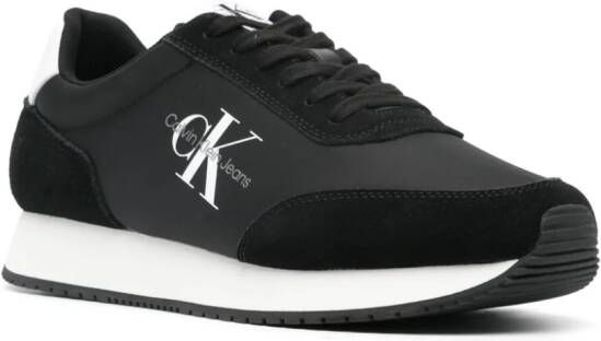 Calvin Klein Jeans Retro Runner sneakers Zwart