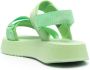 Calvin Klein Jeans Sandalen met plateauzool Groen - Thumbnail 3