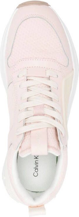 Calvin Klein Jeans Sneakers met chunky zool Roze