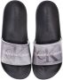Calvin Klein Lenticular slippers met logoprint Zwart - Thumbnail 4