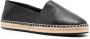 Calvin Klein Leren espadrilles Zwart - Thumbnail 2