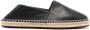 Calvin Klein Leren espadrilles Zwart - Thumbnail 5