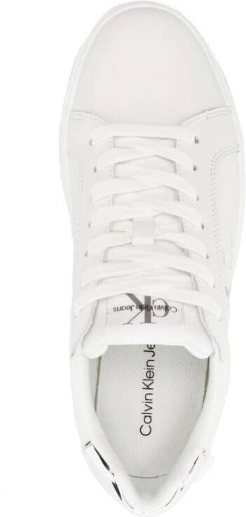 Calvin Klein Leren sneakers Wit