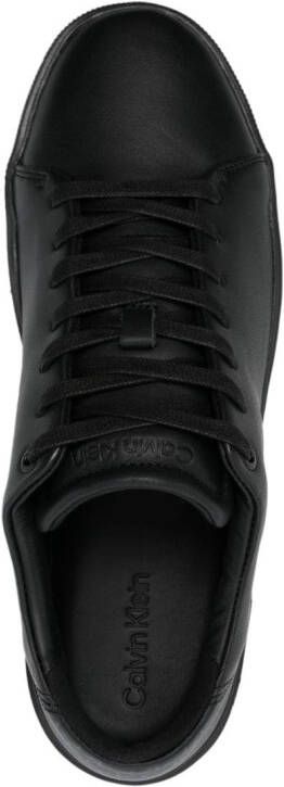 Calvin Klein Sneakers met monogramprint Zwart
