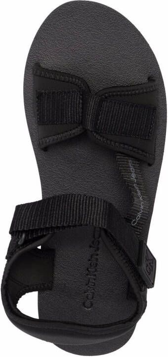 Calvin Klein Sandalen met klittenband Zwart