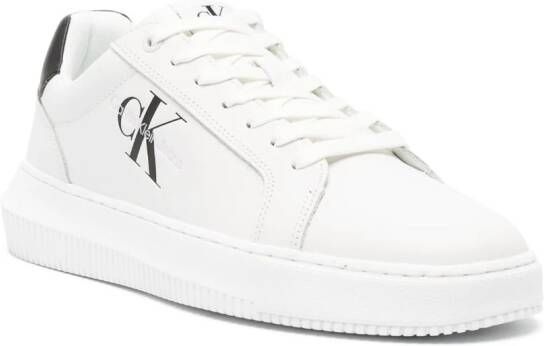 Calvin Klein Sneakers met logoprint Wit