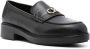 Calvin Klein Sole leren loafers Zwart - Thumbnail 2