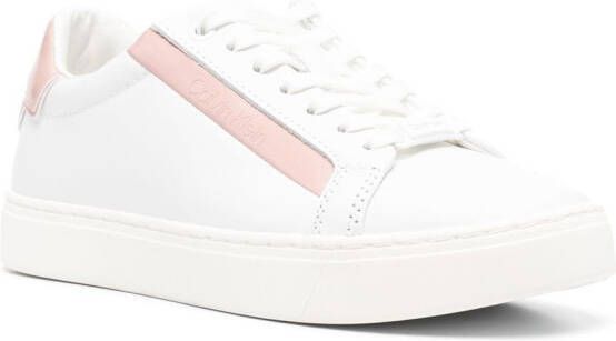Calvin Klein Tweekleurige sneakers Wit