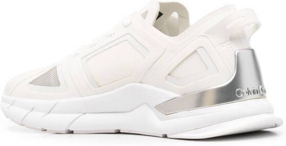 Calvin Klein Wave Sole Runner low-top sneakers Wit