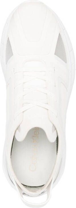 Calvin Klein Wave Sole Runner low-top sneakers Wit