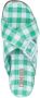 Camper Atonik slippers met gingham ruit Groen - Thumbnail 4