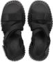Camper BCN sandalen met klittenband Zwart - Thumbnail 4