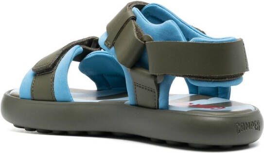 Camper Sandalen met kurk Groen