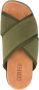 Camper Brutus chunky slippers met gekruiste bandjes Groen - Thumbnail 4