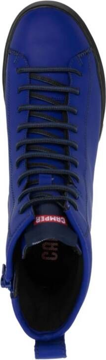 Camper Brutus enkellaarzen met veters Blauw