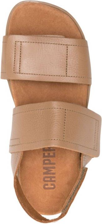 Camper Brutus leren sandalen Bruin