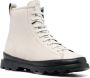 Camper Brutus leren veterlaarzen Beige - Thumbnail 2