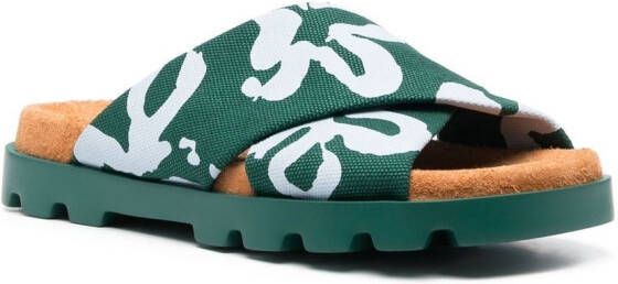 Camper Brutus sandalen Groen