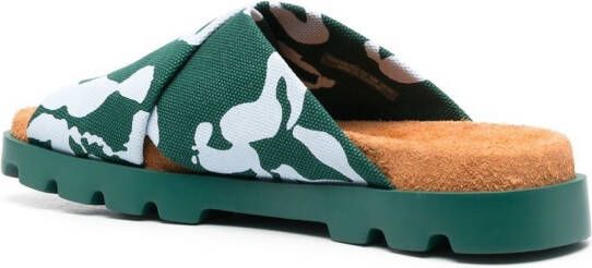 Camper Brutus sandalen Groen