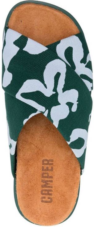 Camper Brutus sandalen Groen