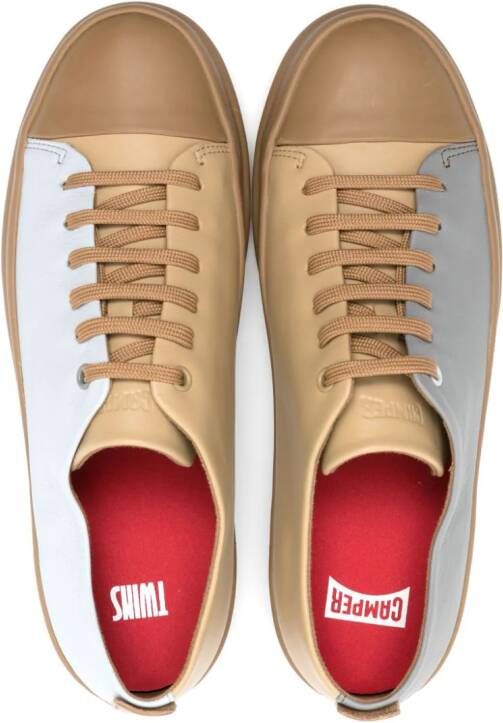 Camper Chasis Twins colour-block sneakers Grijs