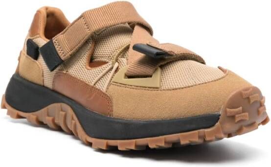 Camper Drift Trail sneakers met klittenband Bruin