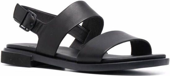 Camper Edy leren slingback sandalen Zwart