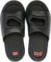 Camper Flota Twins uitgesneden slippers Zwart - Thumbnail 4