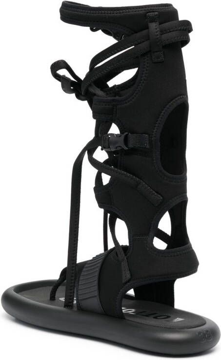 Camper x Ottolinger gladiator sandalen met gespband Zwart