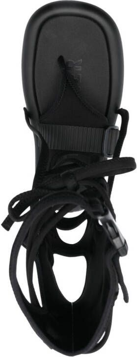 Camper x Ottolinger gladiator sandalen met gespband Zwart