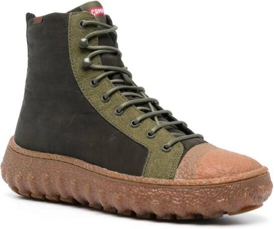 Camper Ground high-top sneakers Groen