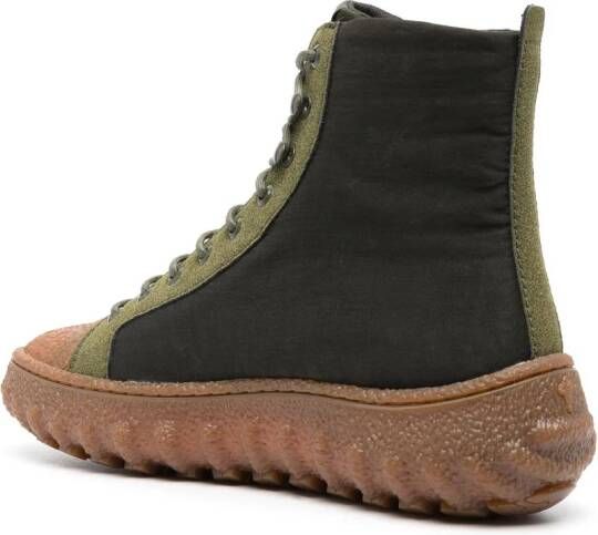 Camper Ground high-top sneakers Groen