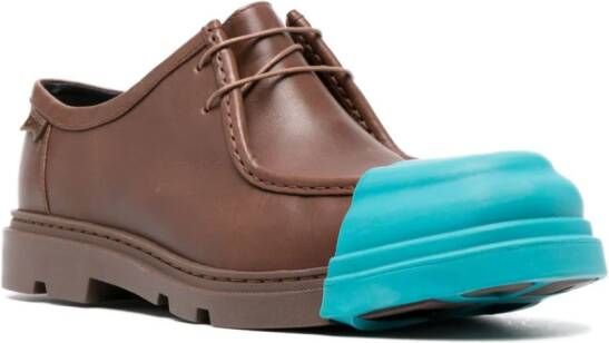 Camper Junction leren Derby schoenen Grijs - Foto 5