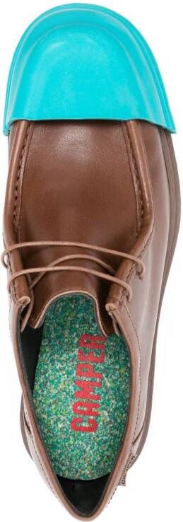 Camper Junction leren Derby schoenen Grijs - Foto 6