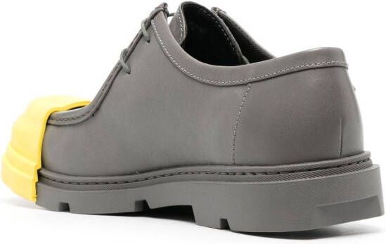 Camper Junction leren Derby schoenen Grijs