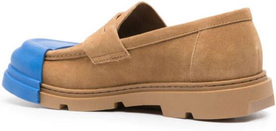 Camper Junction suède loafers Bruin