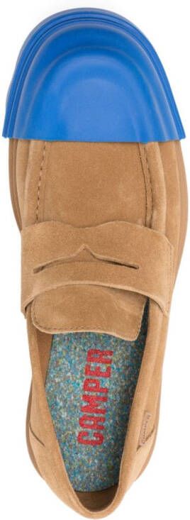 Camper Junction suède loafers Bruin