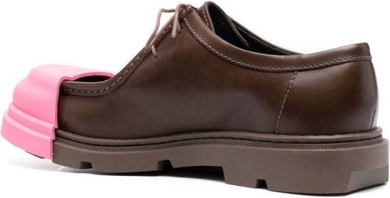 Camper Junction tweekleurige loafers Bruin