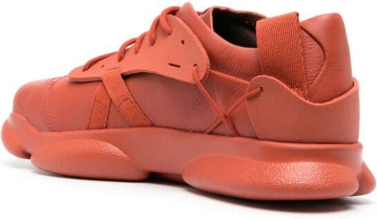 Camper Karst leren sneakers Oranje