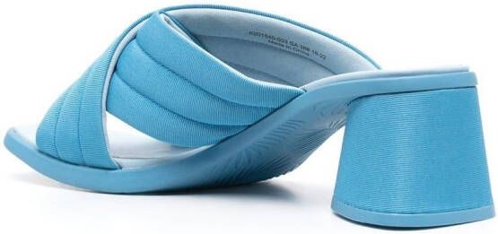 Camper Kiara sandalen met kruisbandjes Blauw