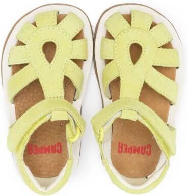 Camper Kids Bicho cage leather sandals Geel