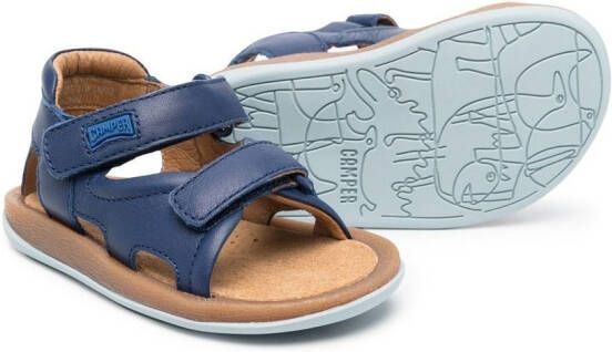 Camper Kids Bicho leren sandalen Blauw