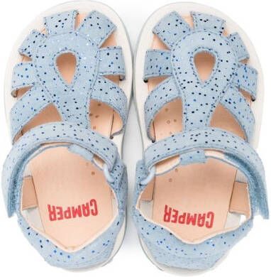 Camper Kids Bicho leren sandalen Blauw