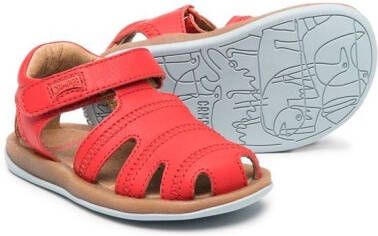 Camper Kids Bicho leren sandalen Rood