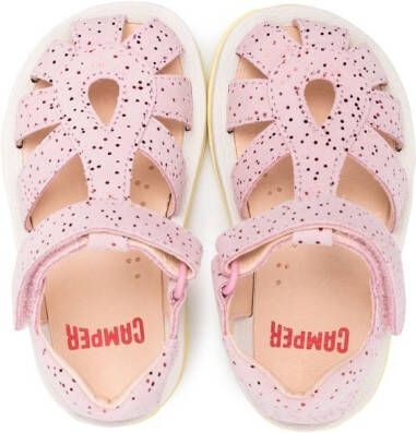 Camper Kids Bicho leren sandalen Roze