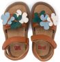 Camper Kids Bicho sandalen met bloe patch Bruin - Thumbnail 3