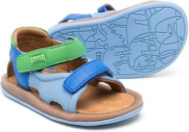 Camper Kids Bicho Twins touch-strap sandals Blauw