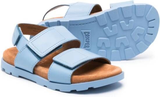 Camper Kids Brutus leren sandalen Blauw