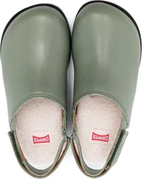 Camper Kids Brutus leren sandalen Groen